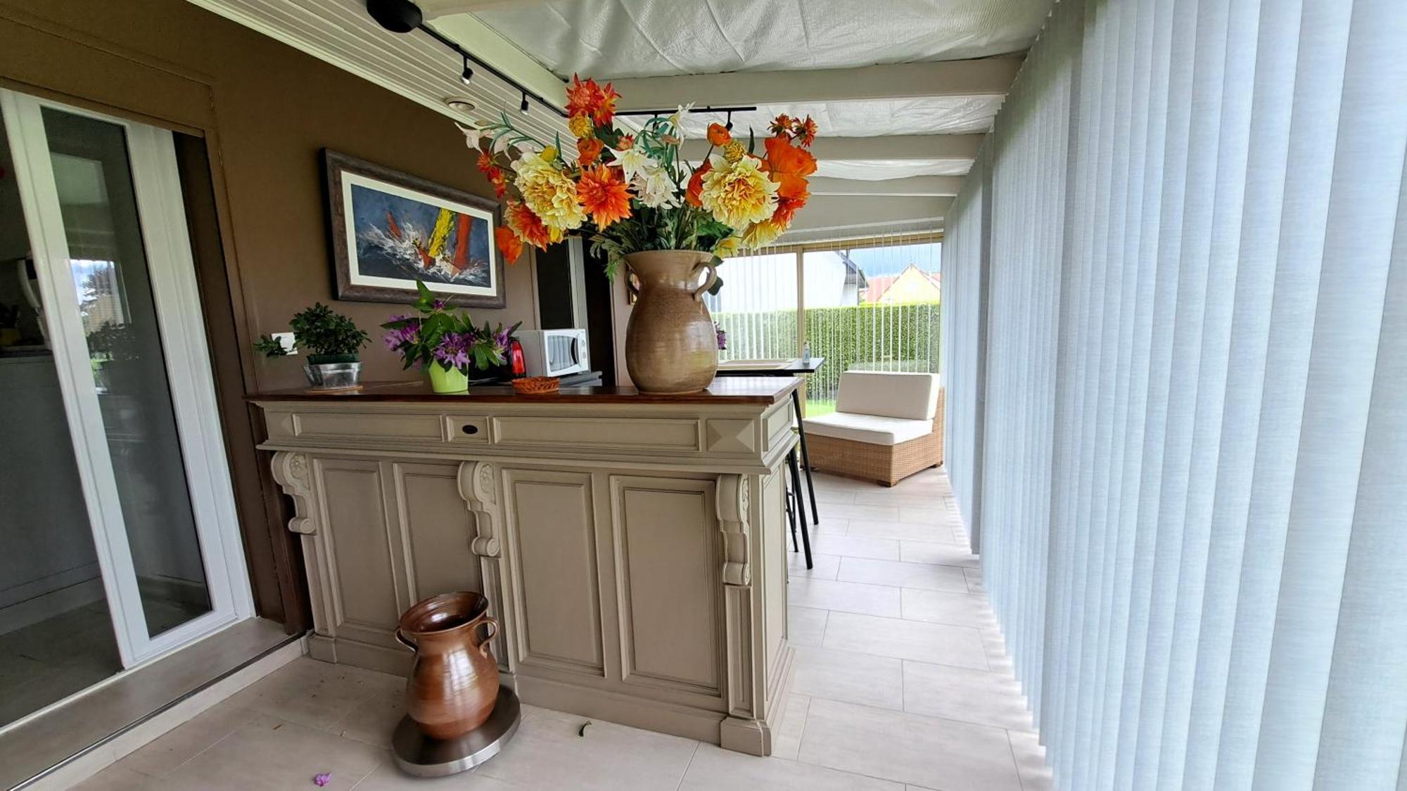 Chambre Privee Avec Salon, Garage Voiture, Velos, Motos Tourville-sur-Arques Εξωτερικό φωτογραφία